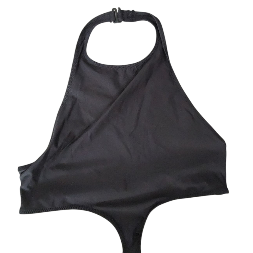 SKIMS Recycled Swim Halter Monokini Swimsuit - NEW - Picture 6 of 15